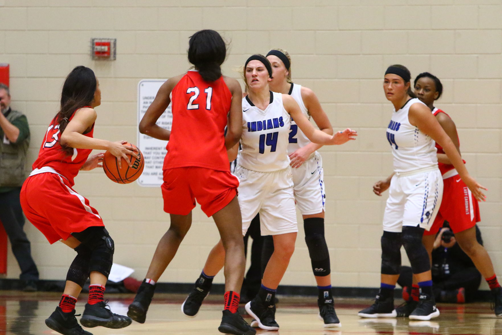 Gallery: Girls Basketball Sectional Finals - E.C. Central vs. Lake Central
